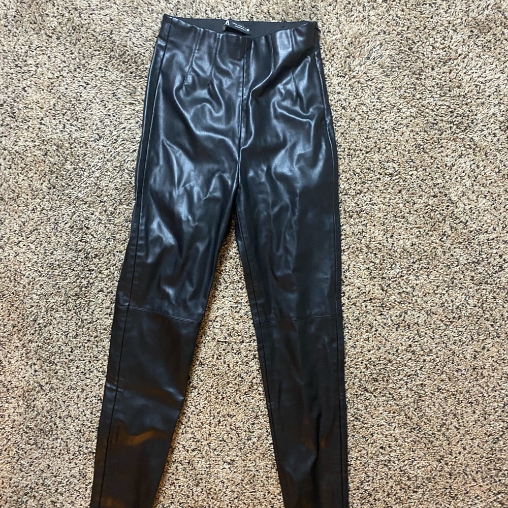 Zara Leather Pants